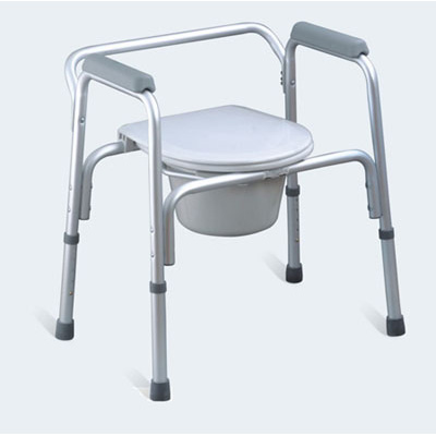 cadeira de alumínio 3-em-1 Commode