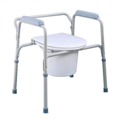 Steel 3-in-1 Commode Chair