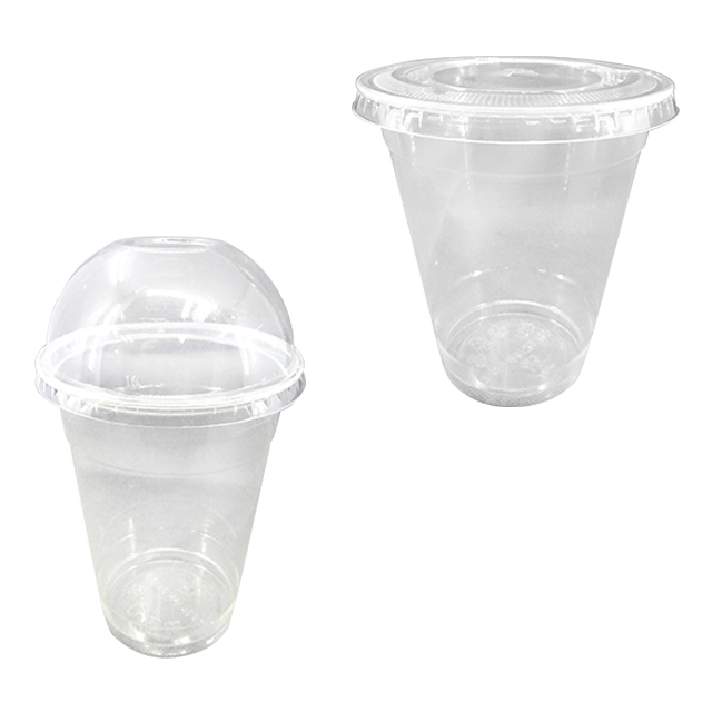 Disposable PLA Cold Drink Cups and Lids