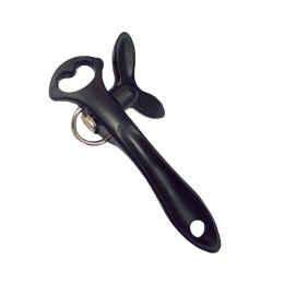 Safety Can Opener with Bottle Opener 