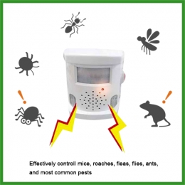 Ultrasonic Rodent Repeller with LED