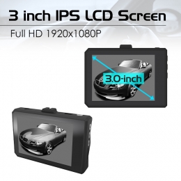3” IPS LCD Screen Dashboard camera