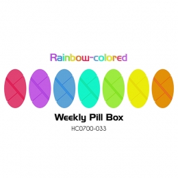 Weekly Alarm Pill Box