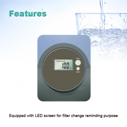 Drinking Water Filter with LED Display