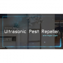 Ultrasonic Pest Repeller with Night Light