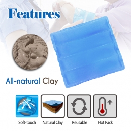 Large Size Clay Hot Pack for Back Use
