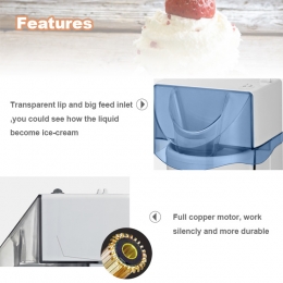 Modern Ice Cream Machine