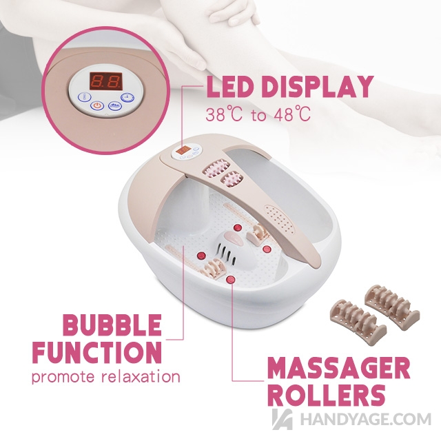 2 Rollers Foot Massager
