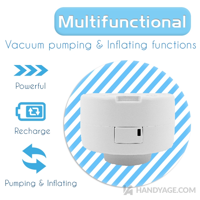 Rechargeable Multifunctional Vacuum Pump