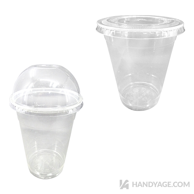 Disposable PLA Cold Drink Cups and Lids